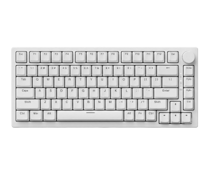 Klawiatura Ajazz AK820 Red Switch biała
